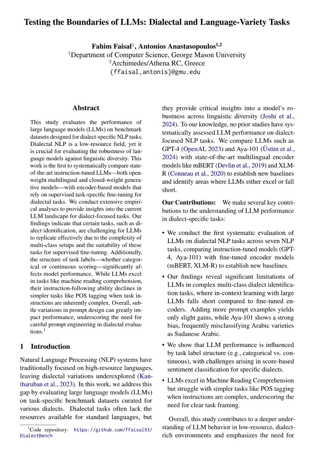 Paper (LLM Evaluation)